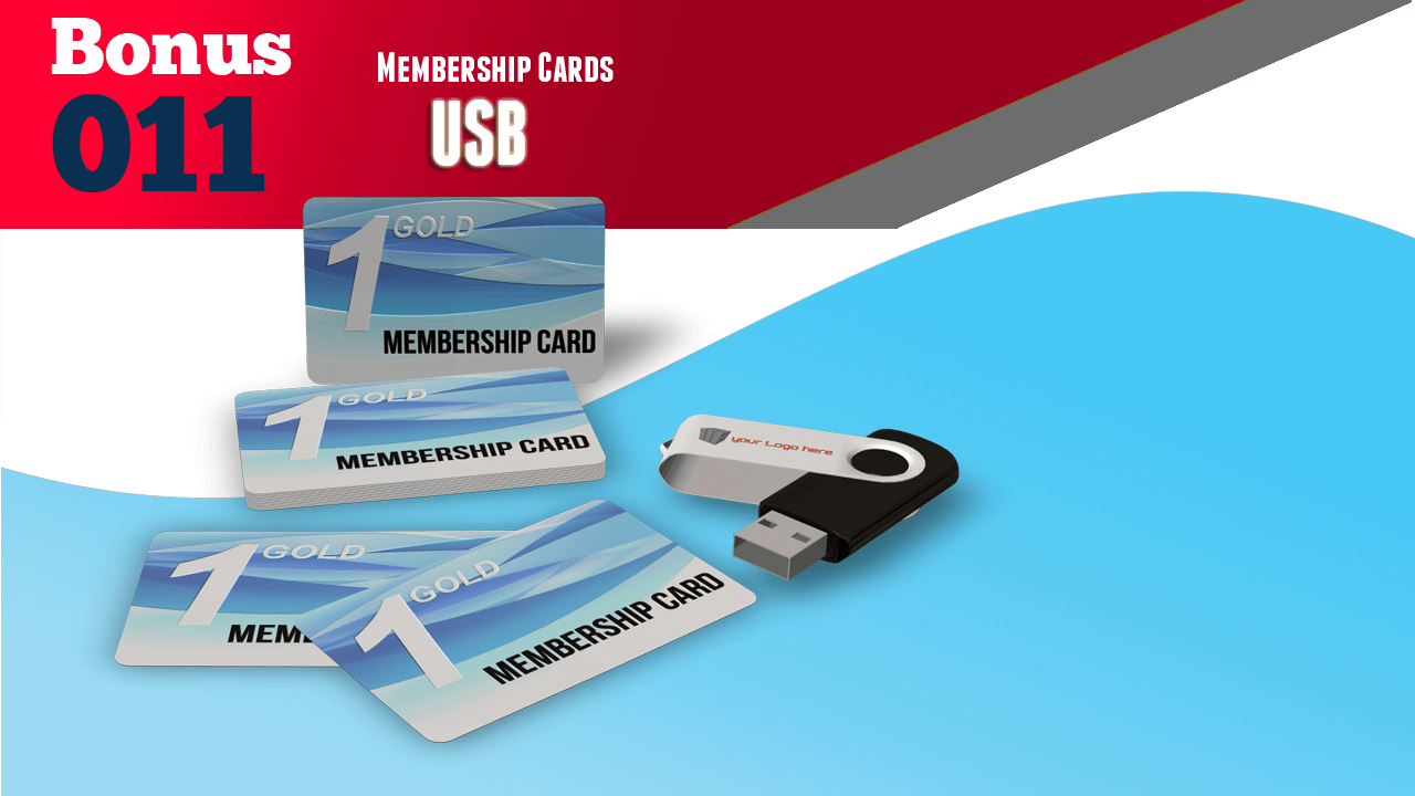 Membership Cards and USB